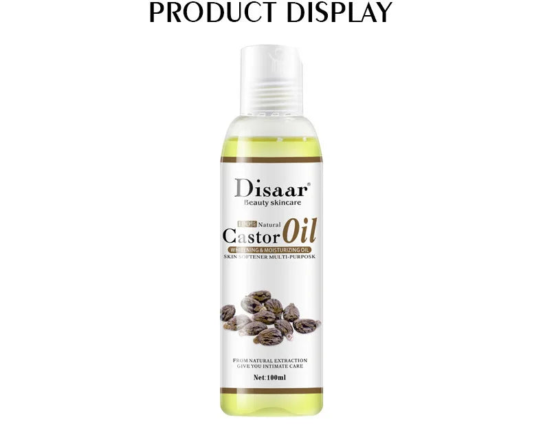 Disaar 100% Organic Castor Oil Body Relaxation 100ml