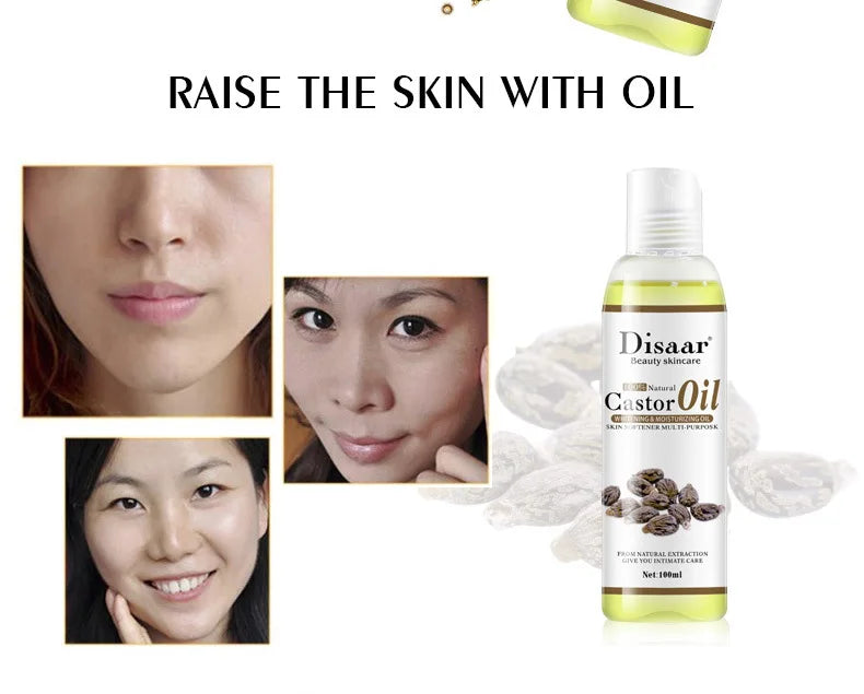 Disaar 100% Organic Castor Oil Body Relaxation 100ml