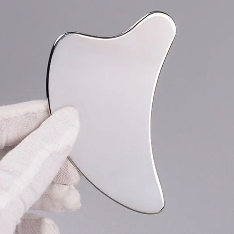 Gua Sha Facial Tool Stainless Steel Massage