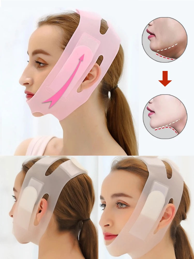 Face Mask Silicone V Lifting V Line Shape