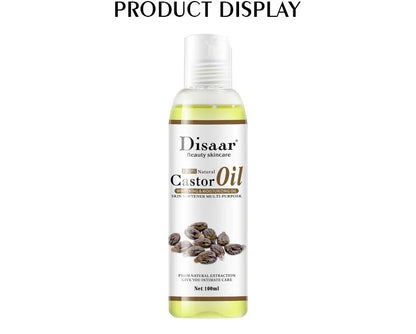 Disaar 100% Organic Castor Oil Body Relaxation 100ml