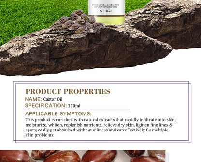 Disaar 100% Organic Castor Oil Body Relaxation 100ml