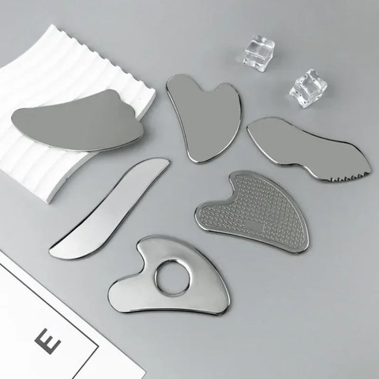 Gua Sha Facial Tool Stainless Steel Massage