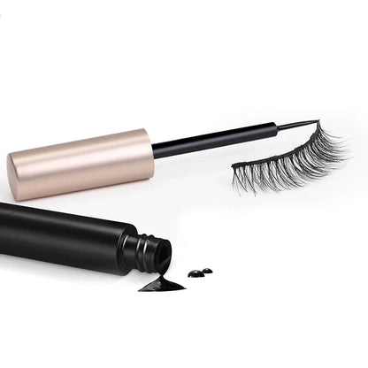 1/2Pcs Black Magnetic Eyeliner Glue